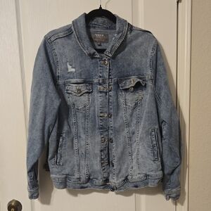 Torrid Light Blue Denim Jacket